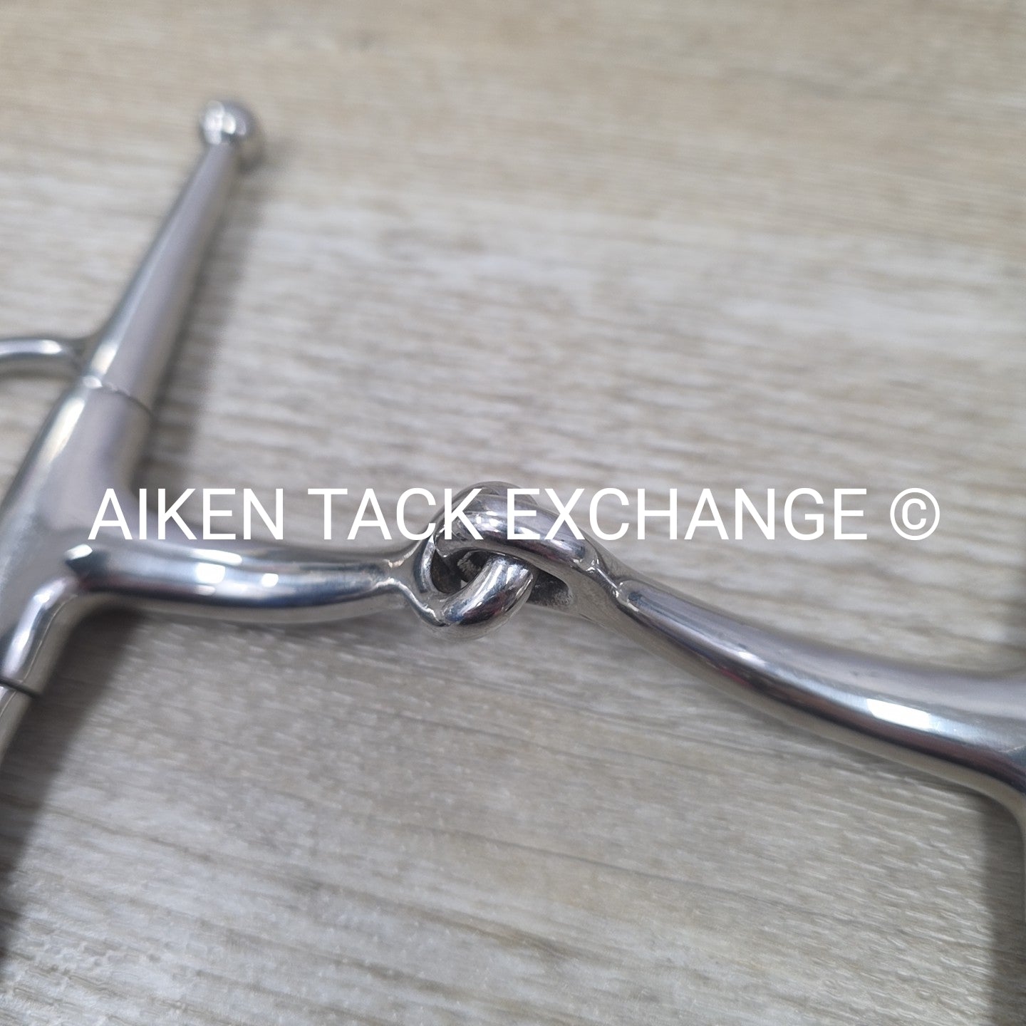 Korsteel Single Joint Full Cheek Bit with Keepers, 5"