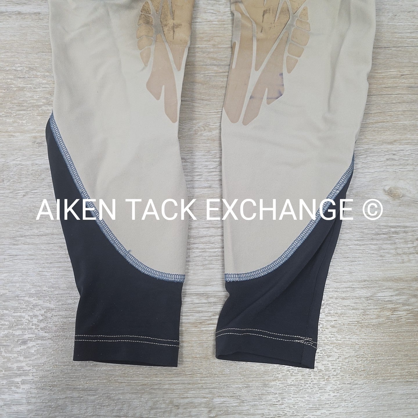 BARGAIN BUNDLE: 2 Pair Struck Silicone Grip Knee Patch Breeches, Size 27