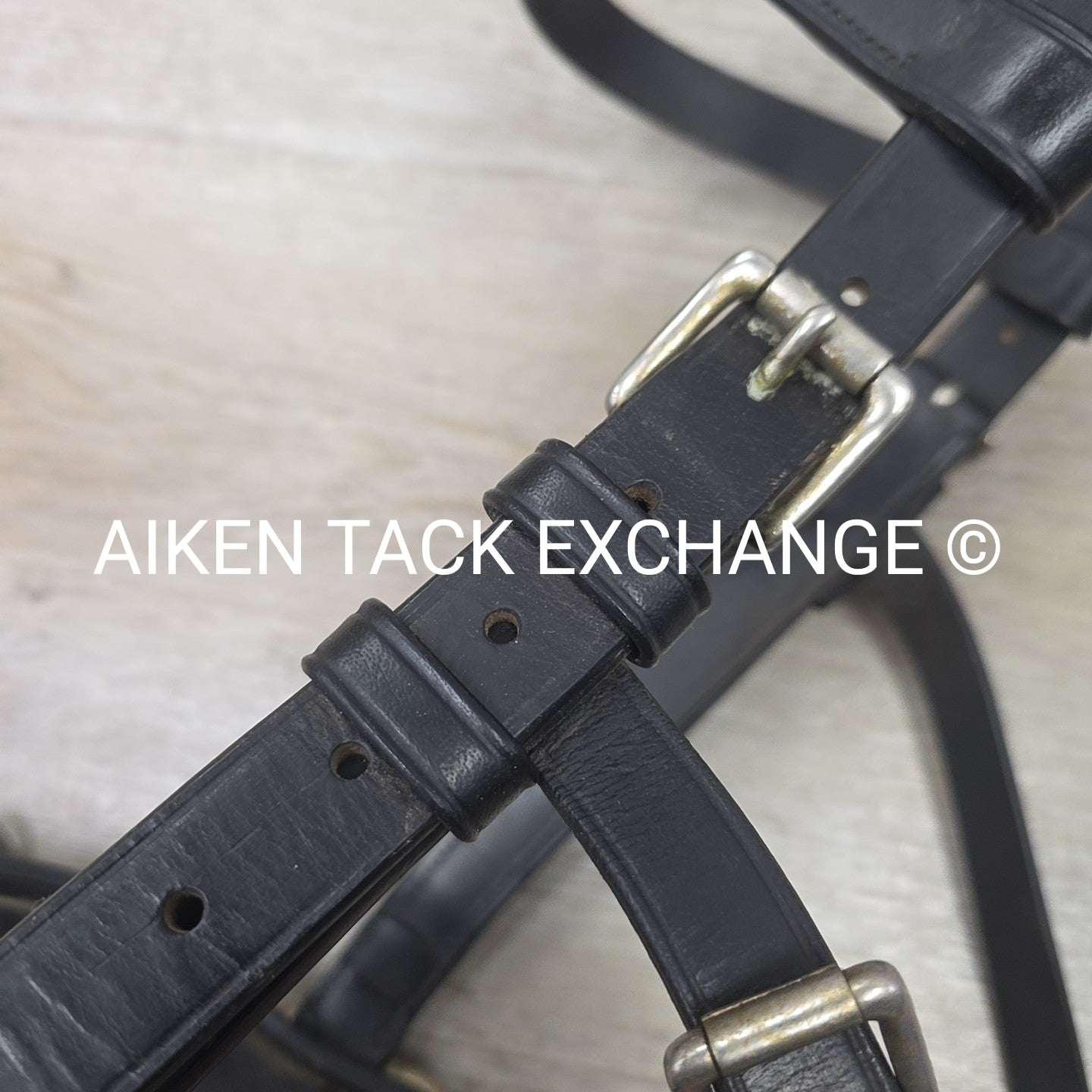 \Leather Lunging Cavesson, Black, Size Full