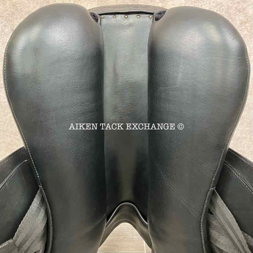 2020 MaxFlex Melina Pro Monoflap Dressage Saddle, 18" Seat, Flex Tree - MW/W, Wool Flocked Panels