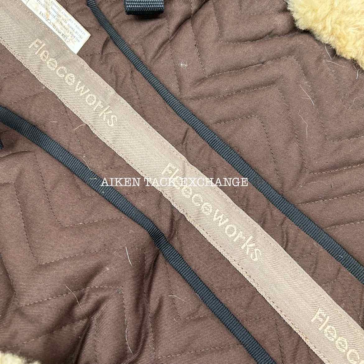 Fleeceworks FXK Rolled Edge Sheepskin Half Pad