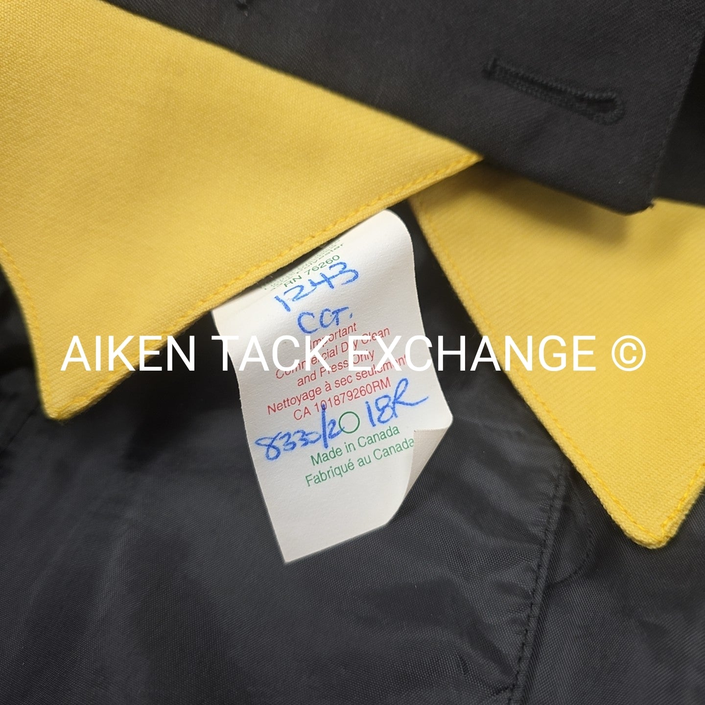 Grand Prix Shadbelly, Children's Size 18 (missing 2 buttons)