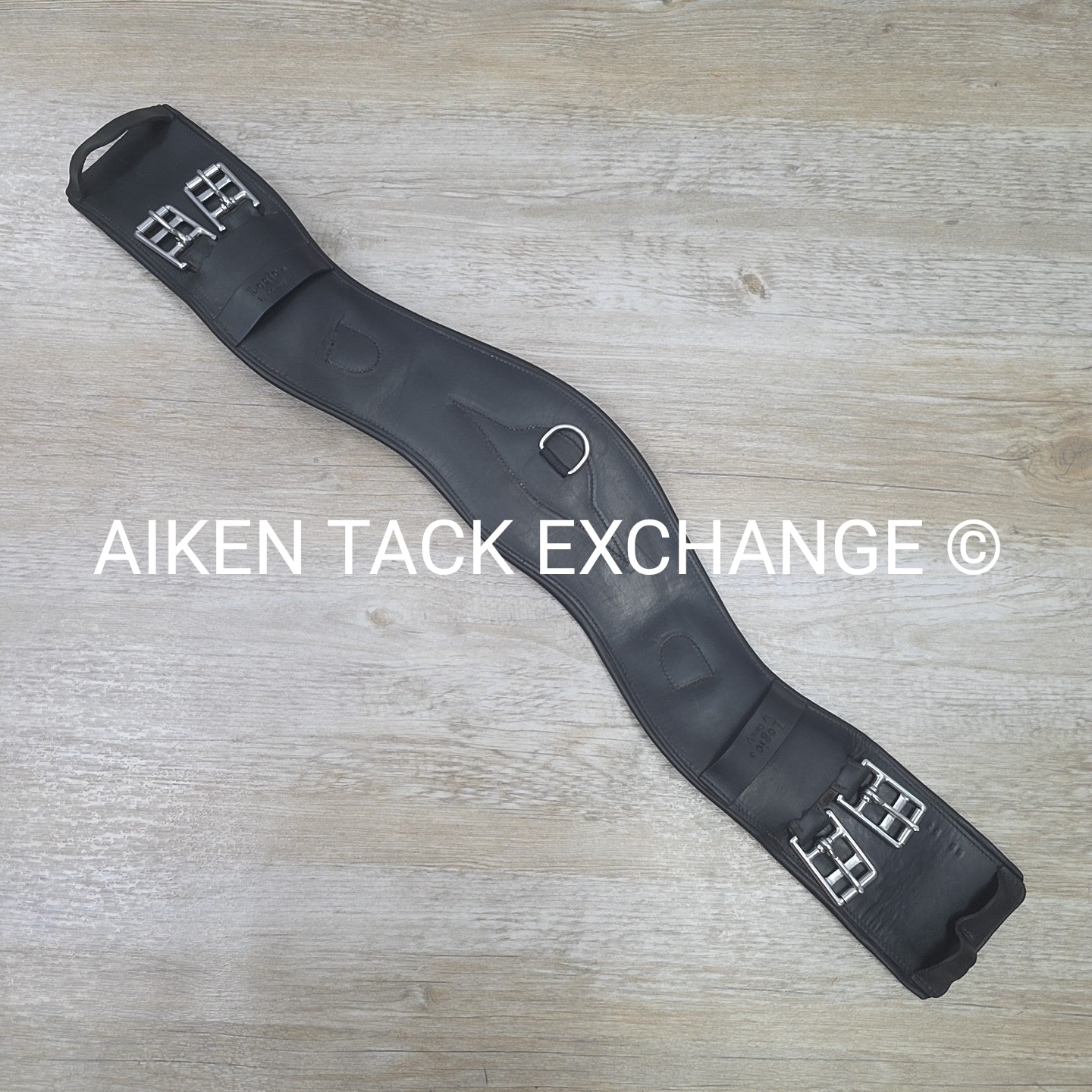 County Logic Shoulder Relief Dressage Girth, Black, 26"