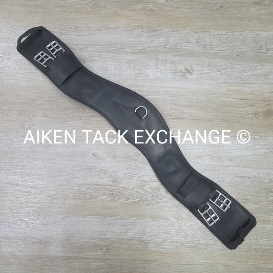 County Logic Shoulder Relief Dressage Girth, Black, 26"