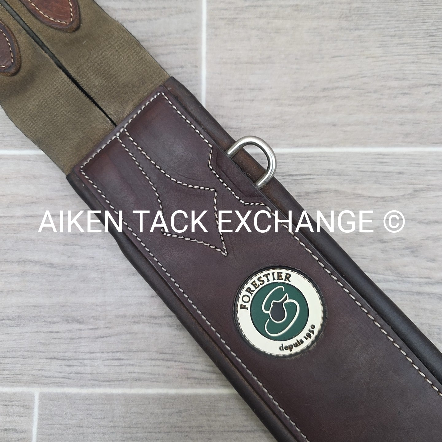 Forestier Long Comfort Anatomic Girth, Brown, 48"