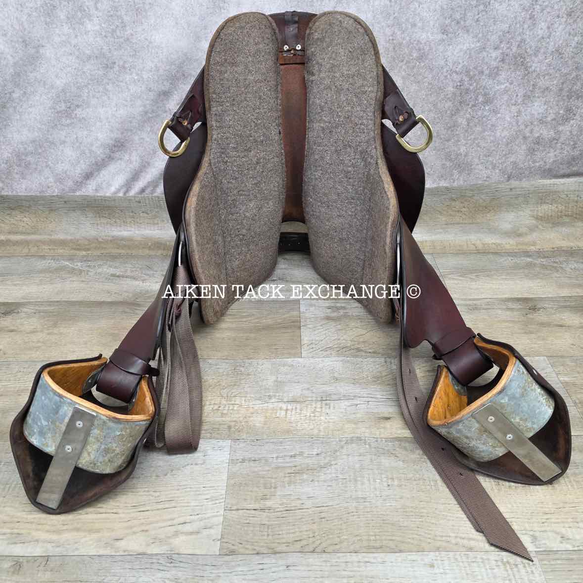 2006 Tucker 159 Endurance Trail Saddle, 16.5" Seat, Medium Tree - Semi QH Bars