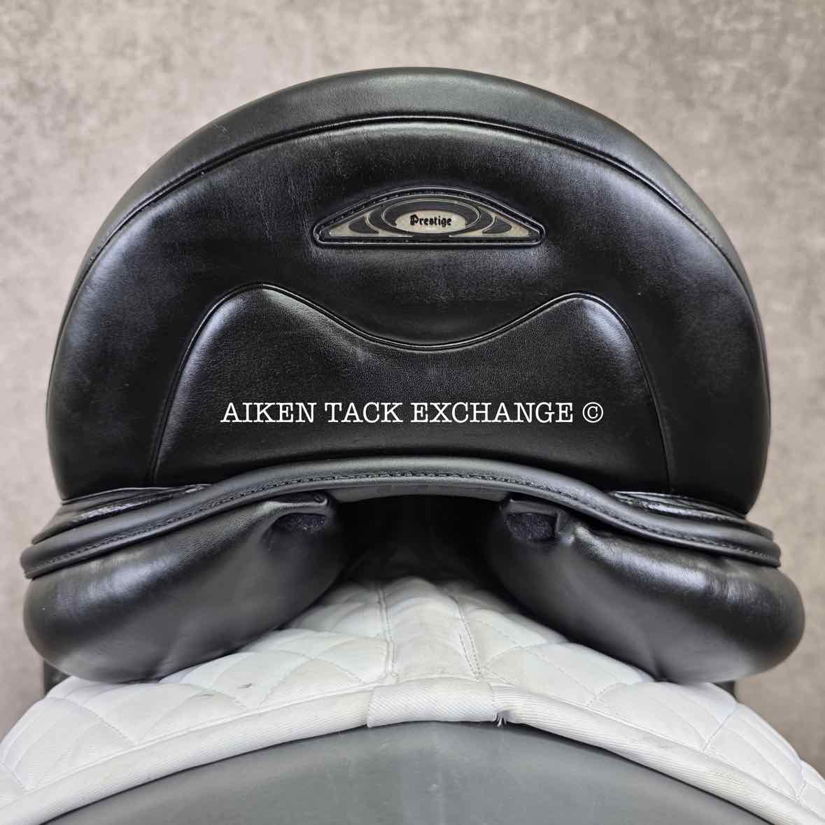 2017 Prestige X-D2 K Zero Monoflap Dressage Saddle, 18" Seat - Short Flap, Medium Tree, Wool Flocked Panels