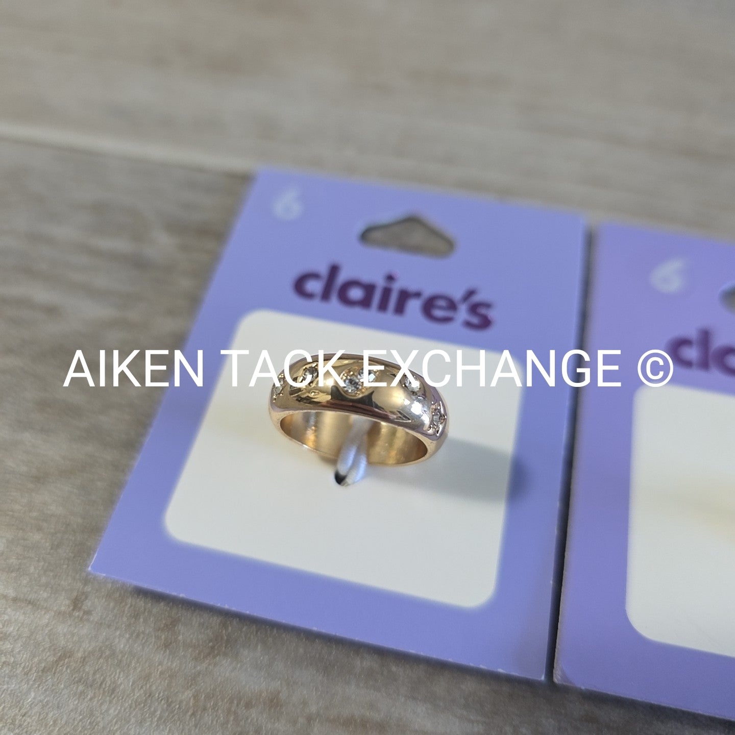 Claire's Rings (2) - Size 6