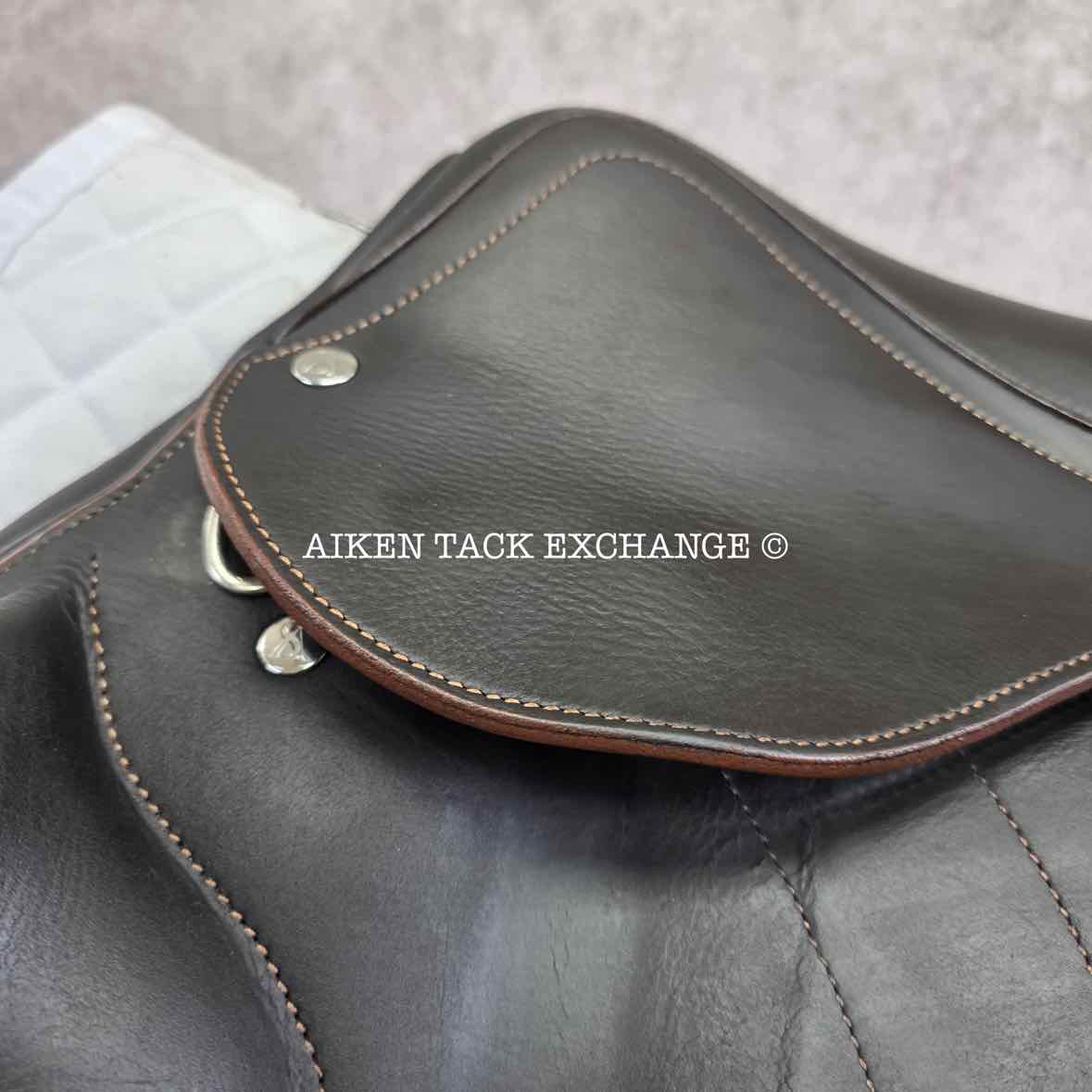 2023 Arion Atlas Cross Country Monoflap Jump Saddle, 17.5" Seat - 2C Flap, Medium Tree, Foam Panels, Buffalo Leather