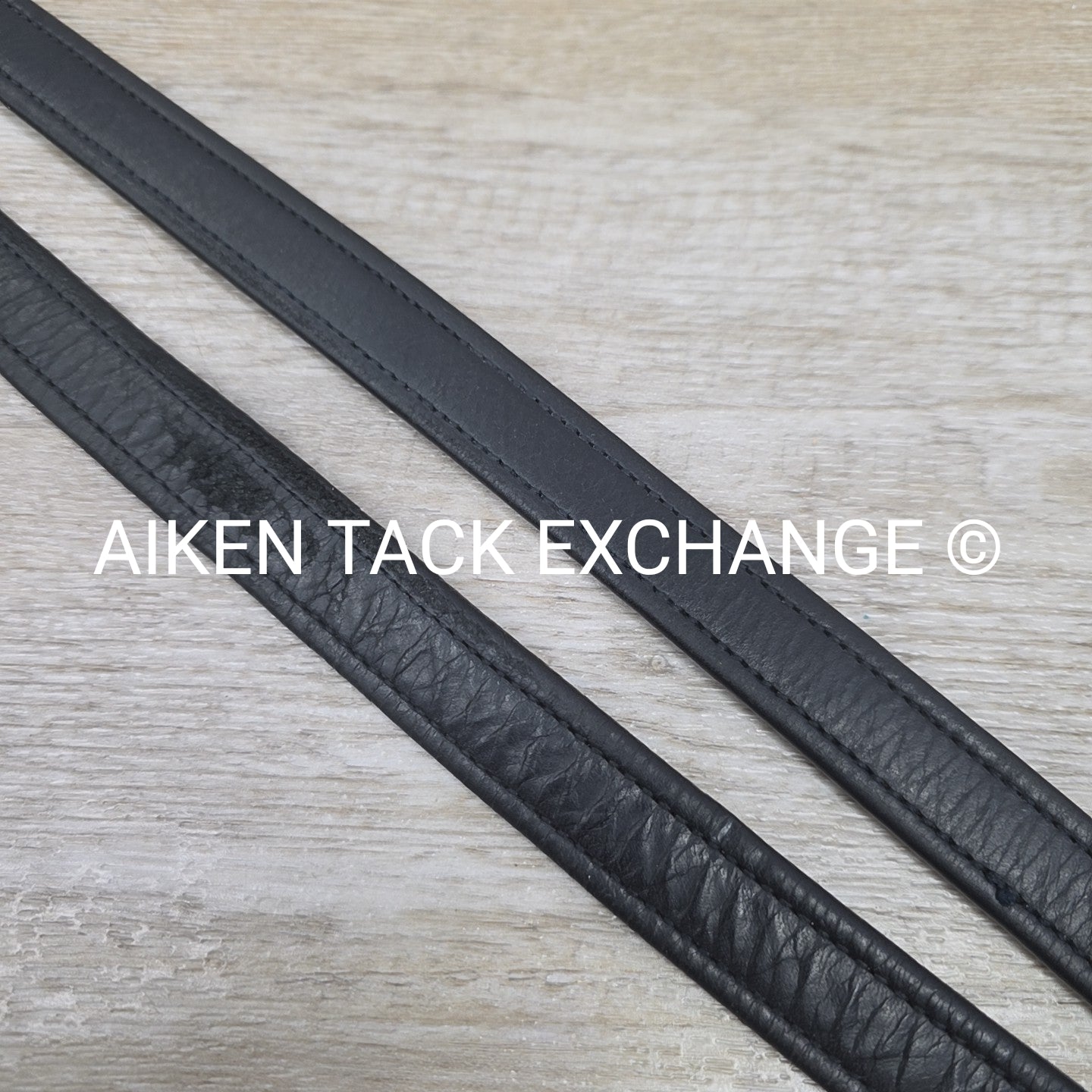 Nylon Lined Wrapped Stirrup Leathers, Black, 66"