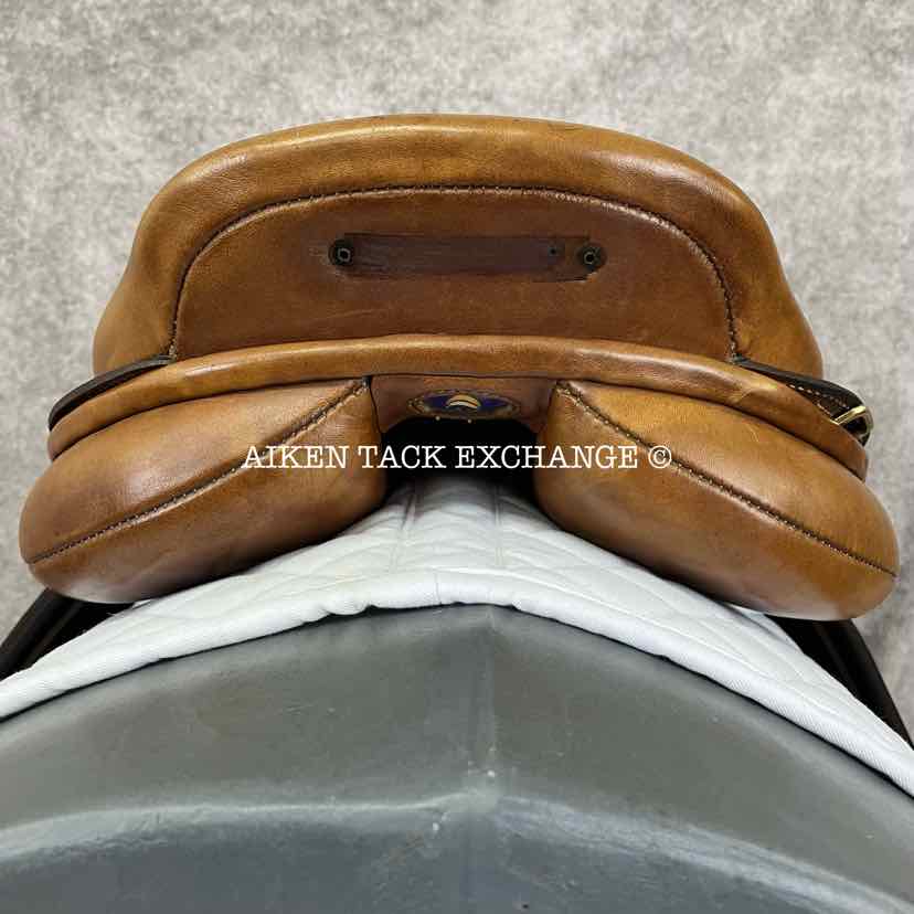 **SOLD** 2008 Bates Close Contact Jump Saddle, 17.5" Seat, Adjustable Tree - Changeable Gullet, CAIR Panels