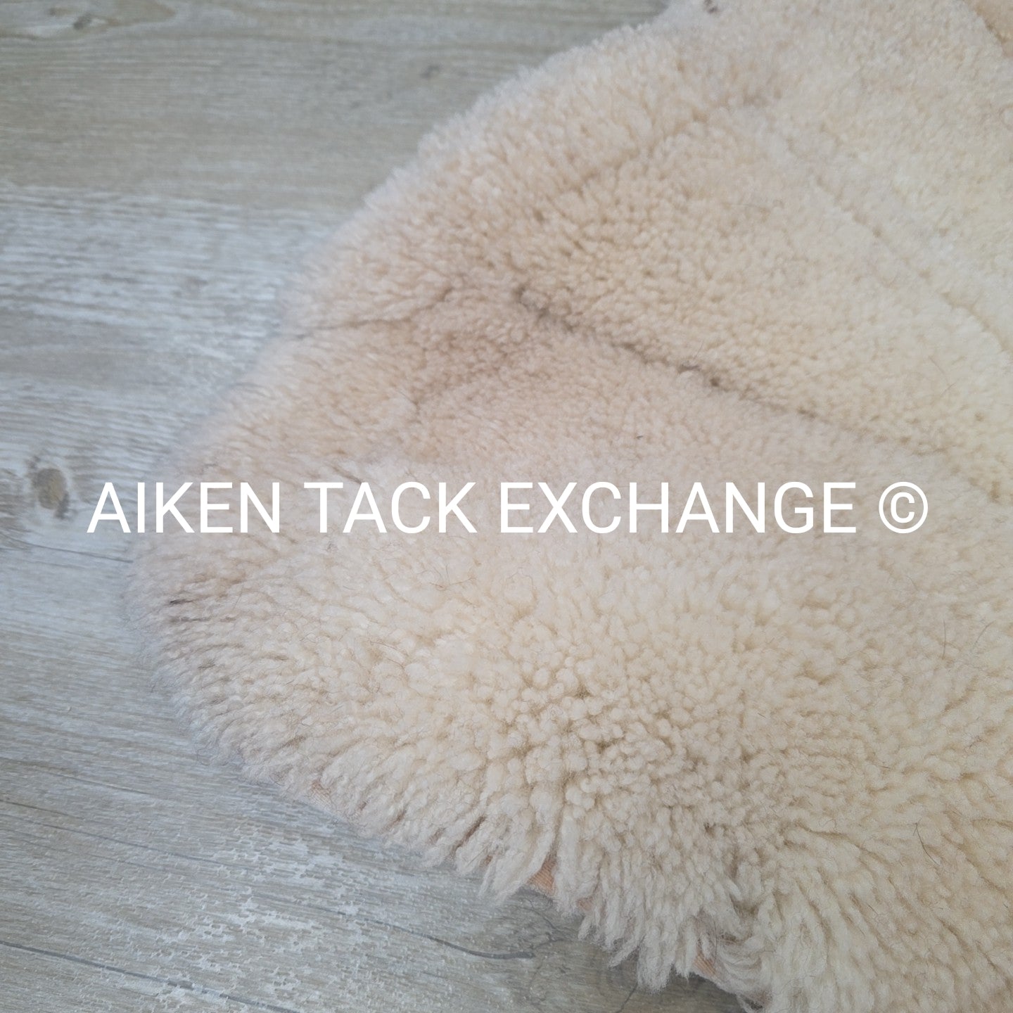 Fleeceworks FXK Rolled Edge Sheepskin Half Pad, Size Large