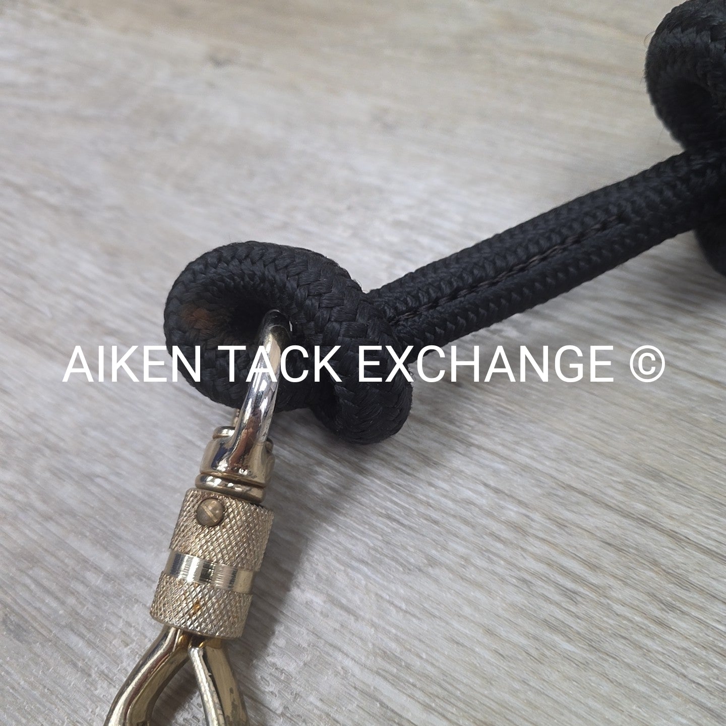 Training Lead Rope with Leather Popper