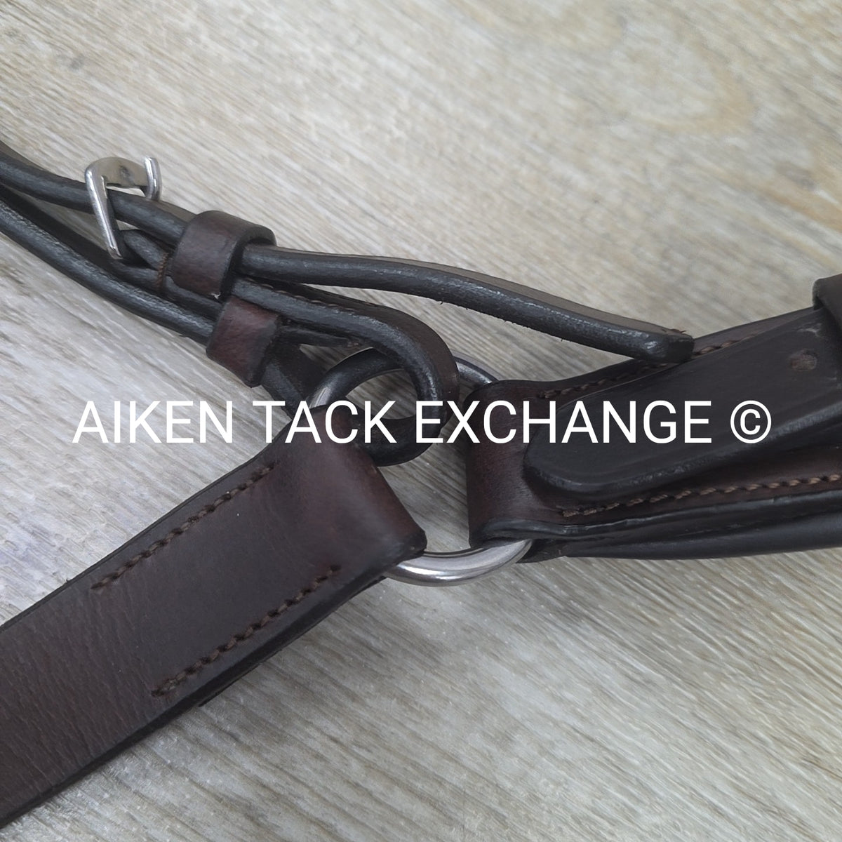 Correct Connect 3 Point Breastplate with Double Neck Strap, Brown, Size Full