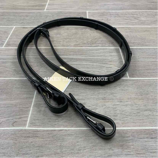 KL Select Black Oak Dressage Reins, 48"