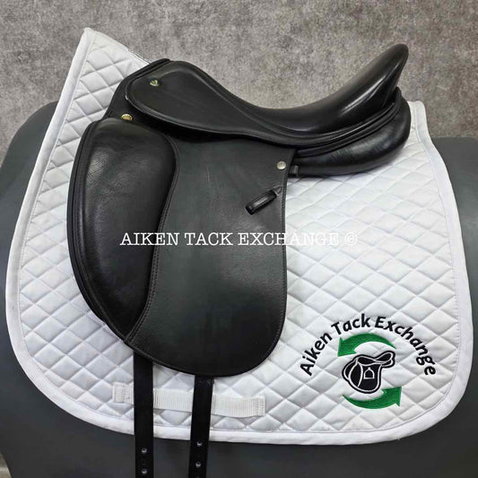 **SOLD** 2015 Prestige Lucky Idol Dressage Saddle, 16" Seat, 32 Tree - Medium, Wool Flocked Panels