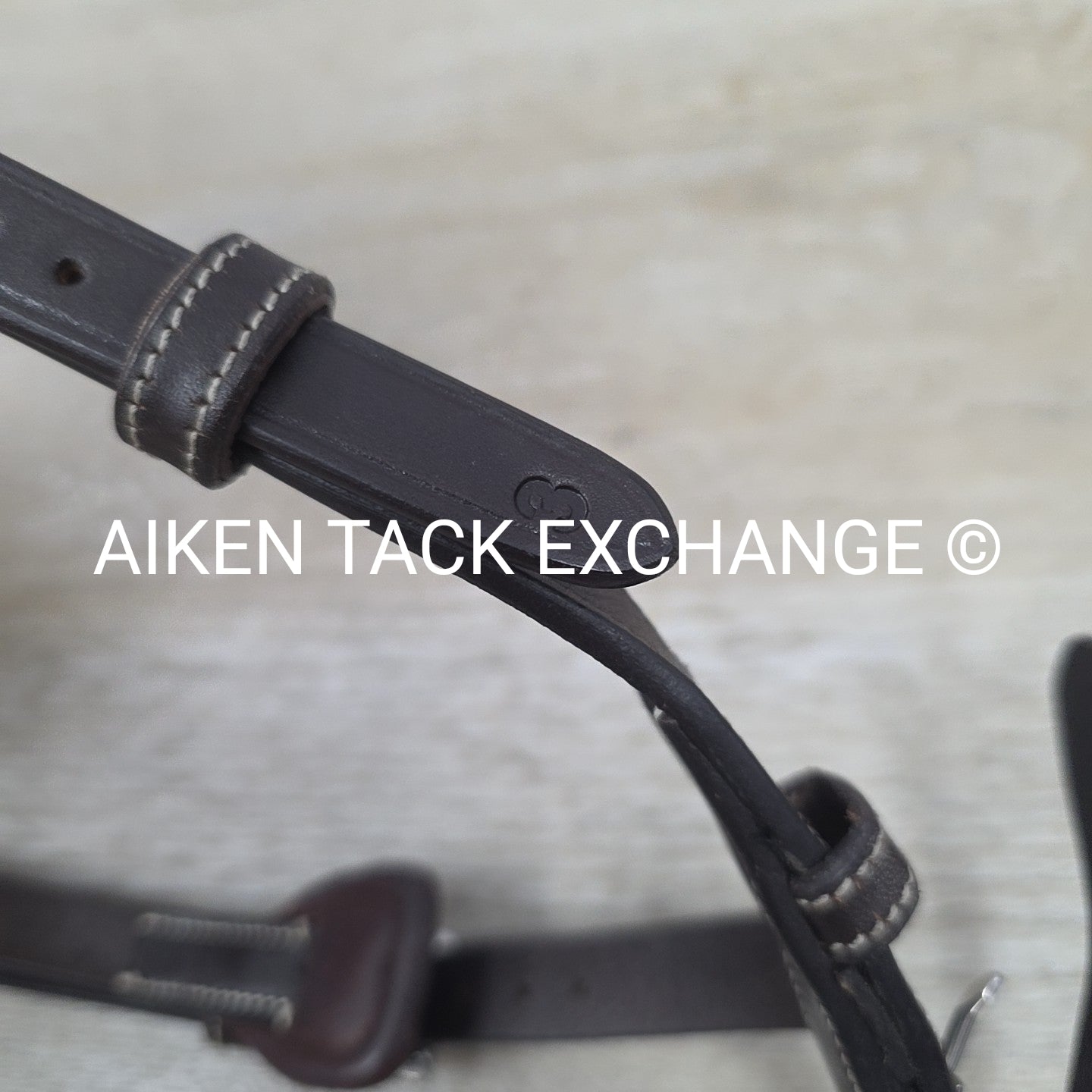 PS of Sweden Helsiki Bridle, No Reins, Brown, Size 3 (Full)