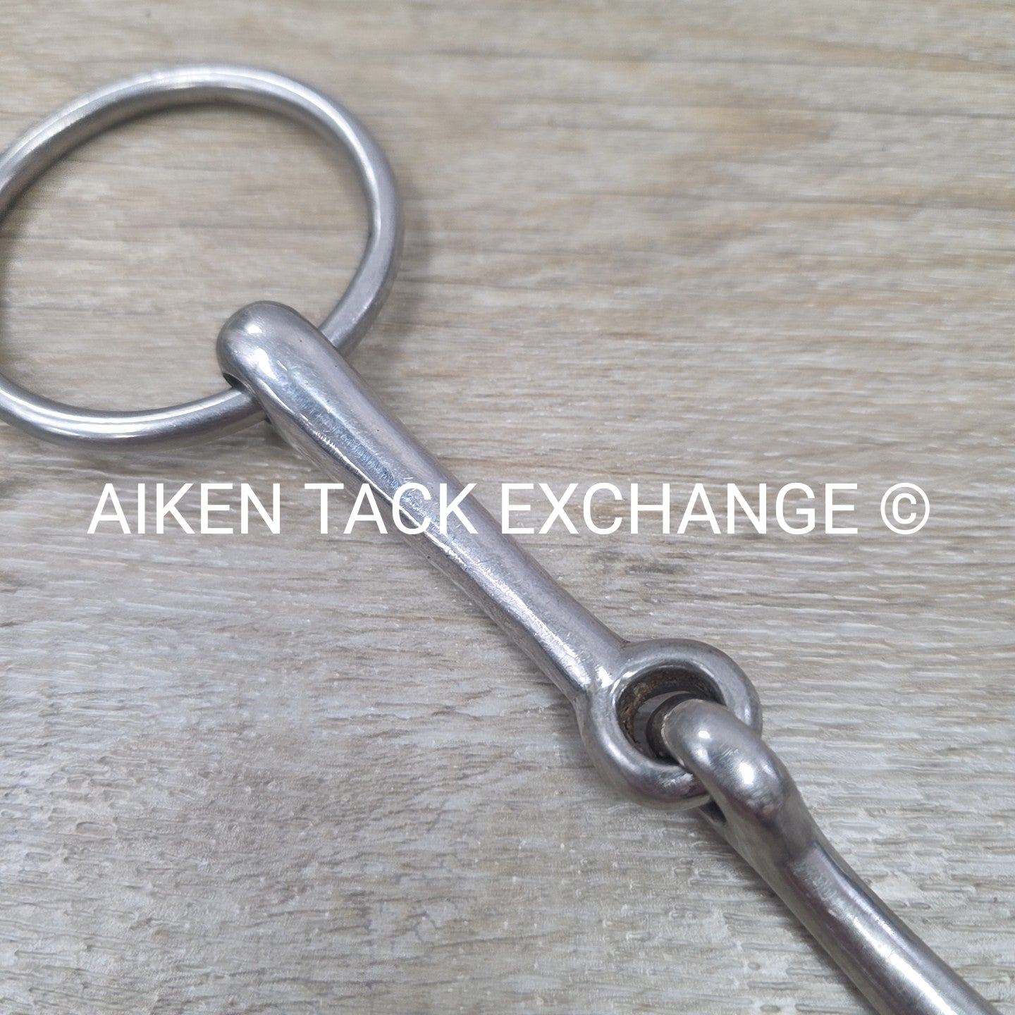 Eldonian Single Joint Loose Ring Bradoon Bit 5"