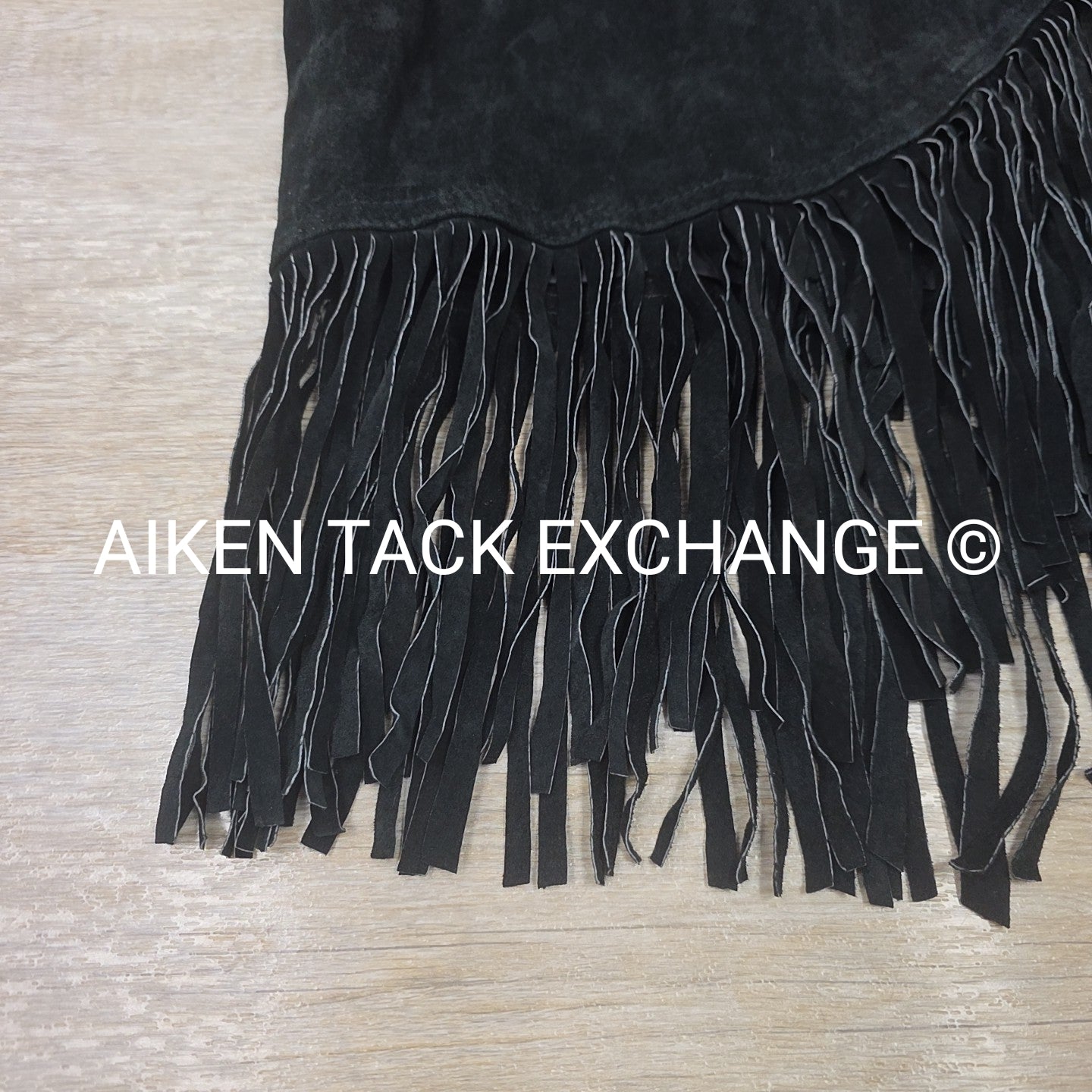 Newport News Suede Fringe Skirt, Women's 16