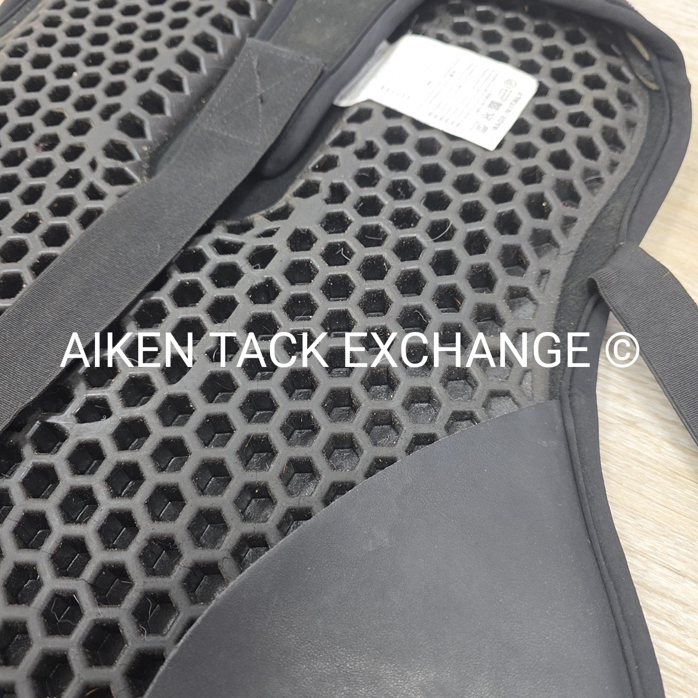 Acavallo Ortho-Coccyx Seat Saver Dressage Saddle Pad, Black