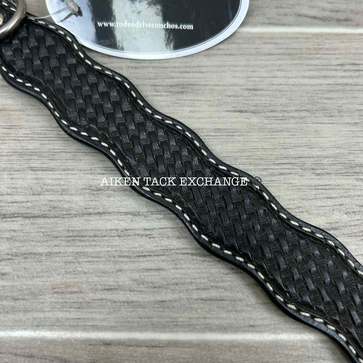 Rodeo Drive Leather Collar, 28"