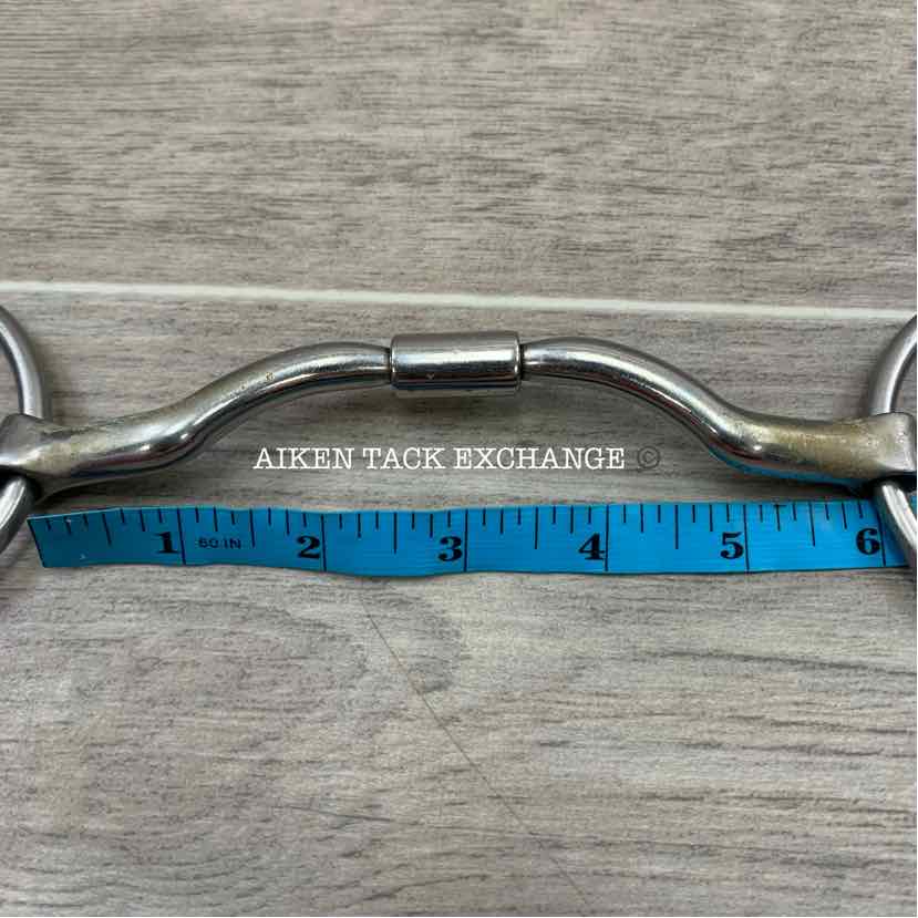 Myler Wide Low Ported Loose Ring Bit MB 33WL 5.5"