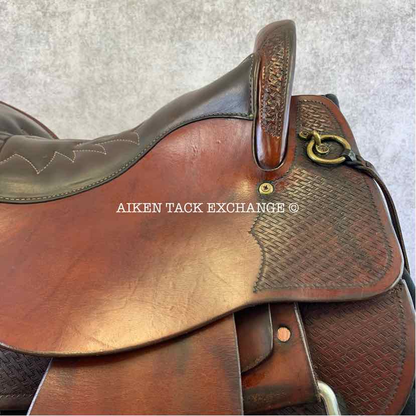 **SOLD** 1994 Tucker Endurance Saddle, 17" Seat, Medium Tree