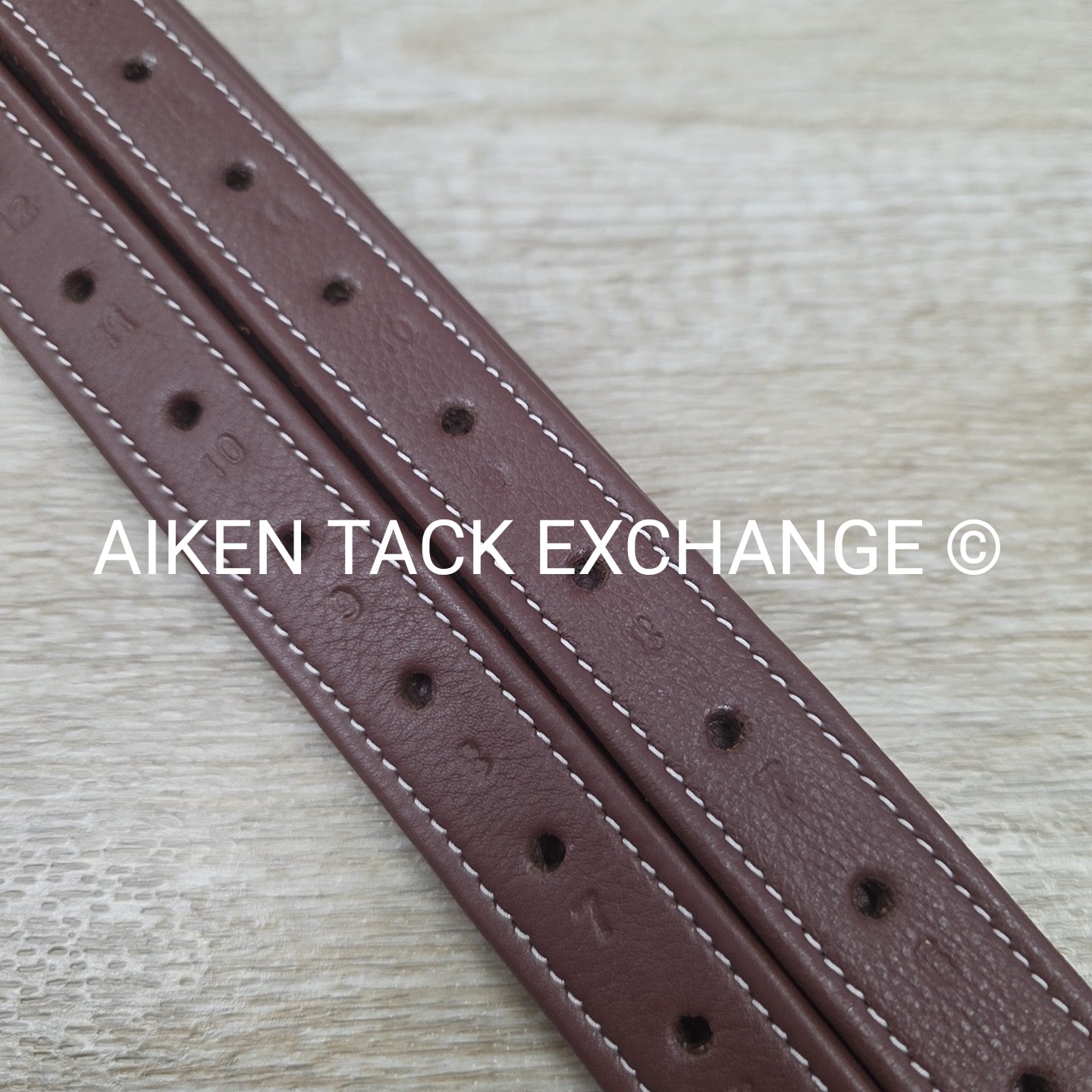 HDR Laureate Triple Covered Stirrup Leathers with Flat Buckles, Oakbark, 60"