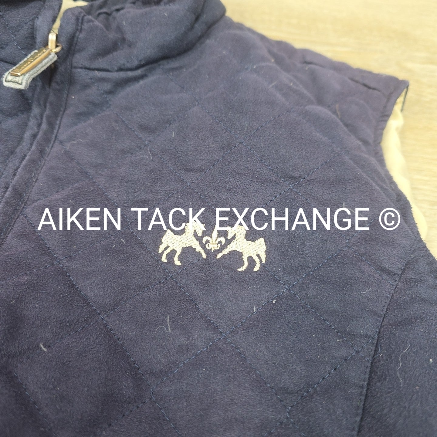 Equine Couture Quilted Vest, Size Large