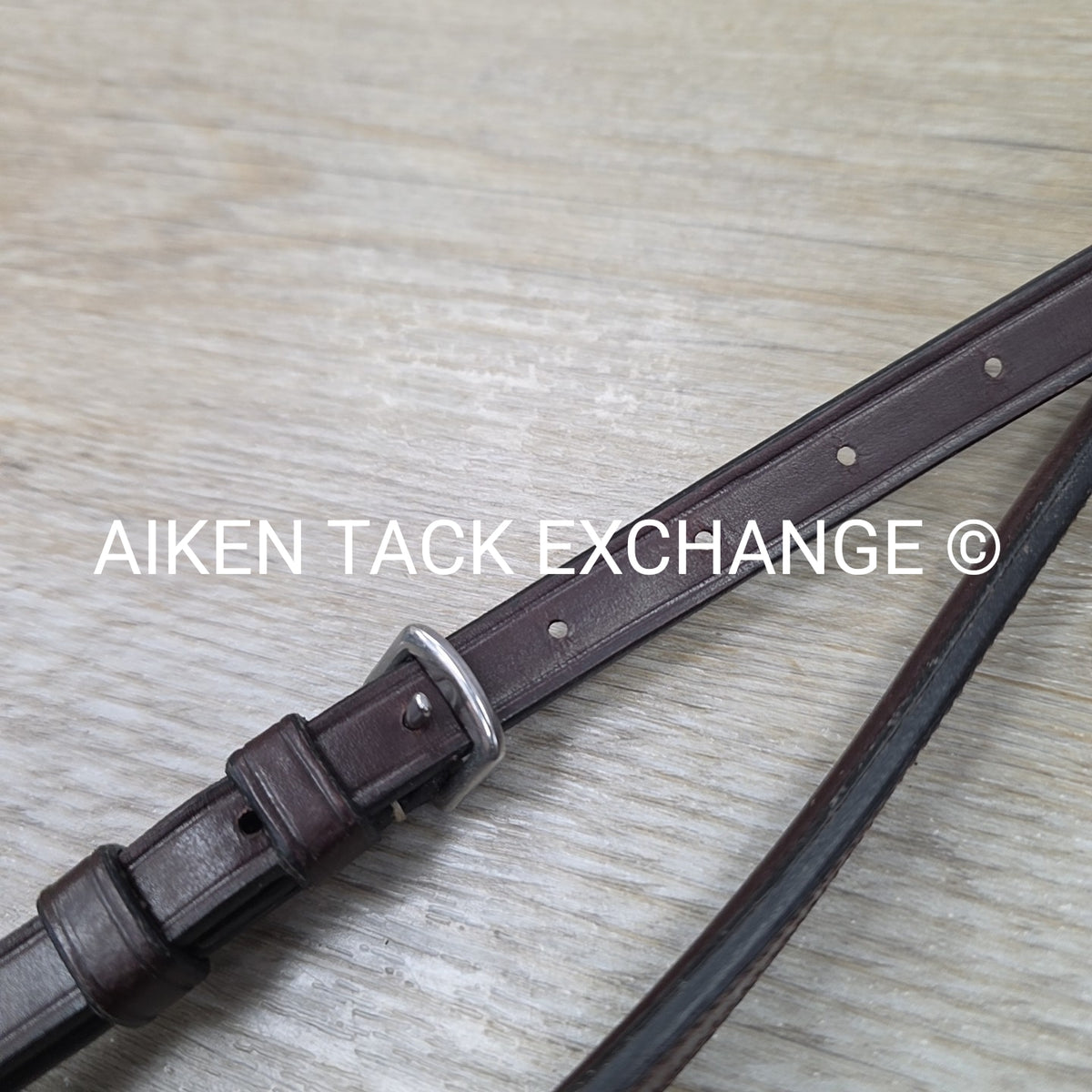 Fancy Stitched Standing Martingale, Brown, Size X-Full