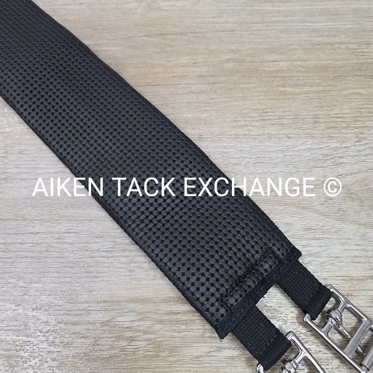 Wintec Elastic Girth, Black, 46"
