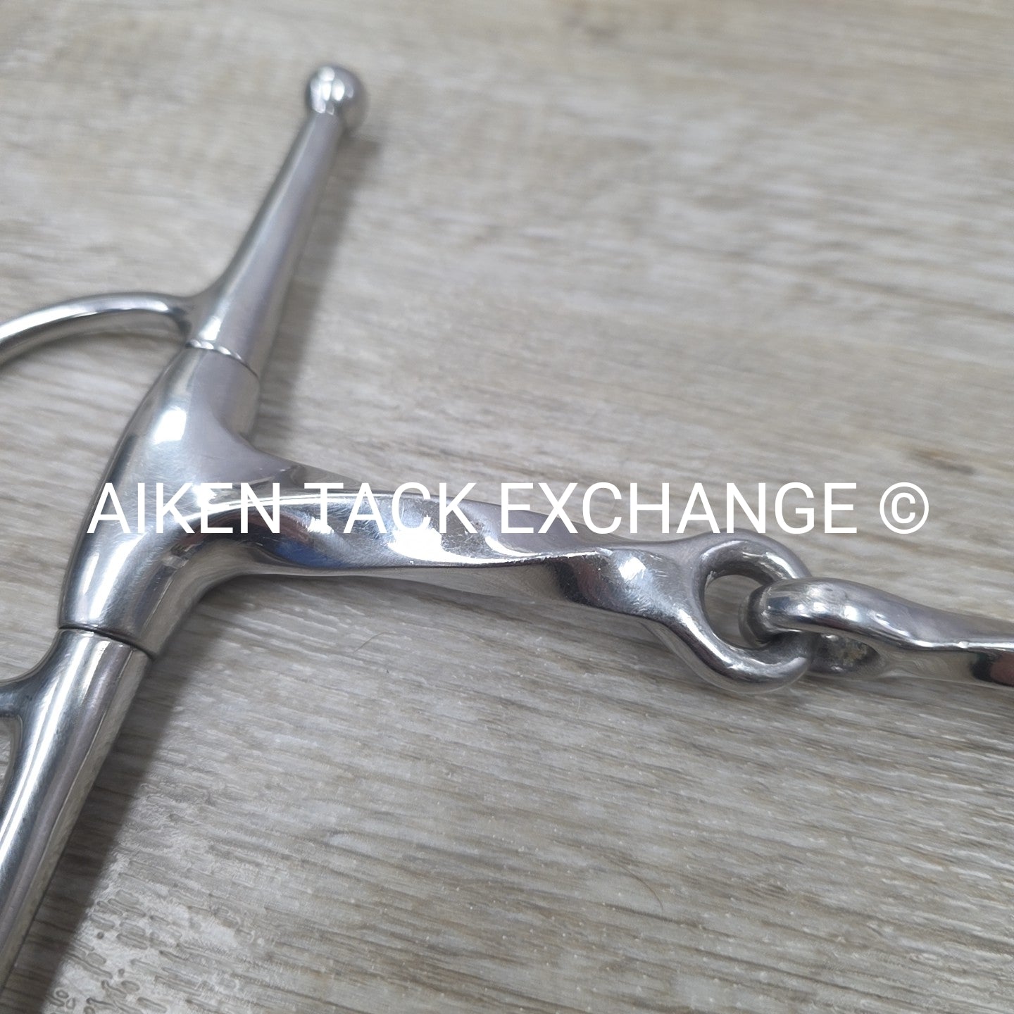 Slow Twist Single Joint Full Cheek Bit 6"
