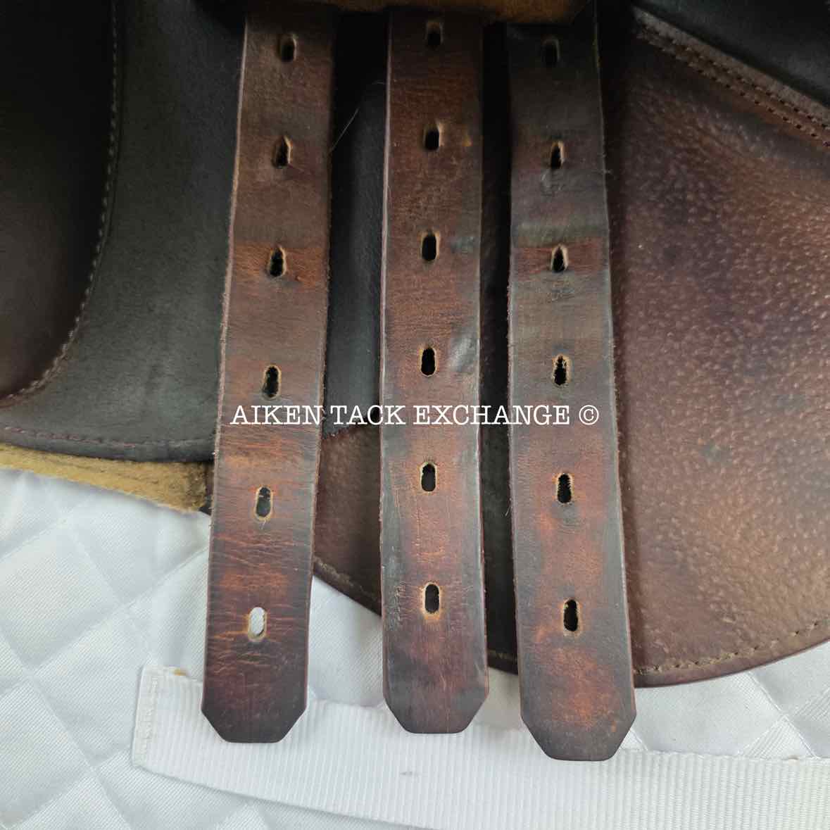 **SOLD** 2016 Prestige X-Perience Close Contact Jump Saddle, 17" Seat, 33 Tree - Medium, Wool Flocked Panels