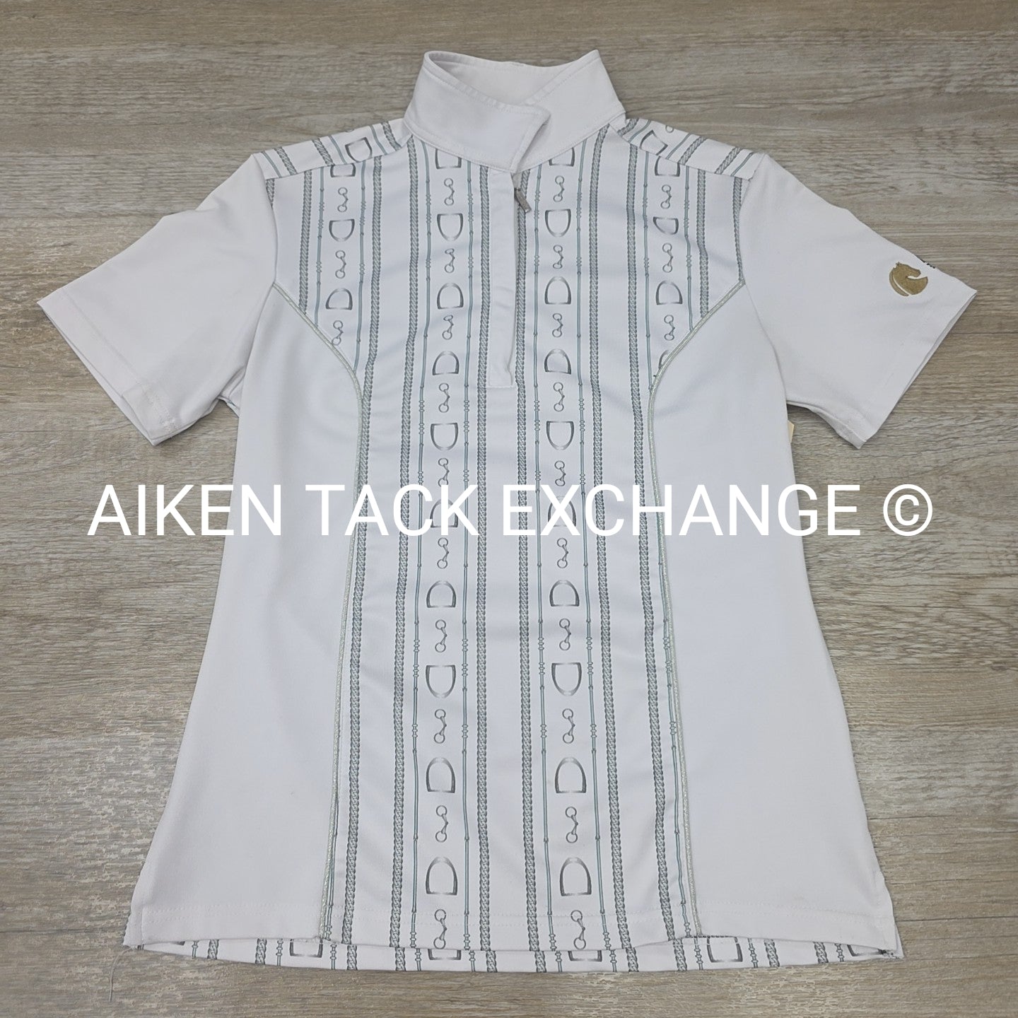 Arista Short Sleeve Show Shirt, Size Small