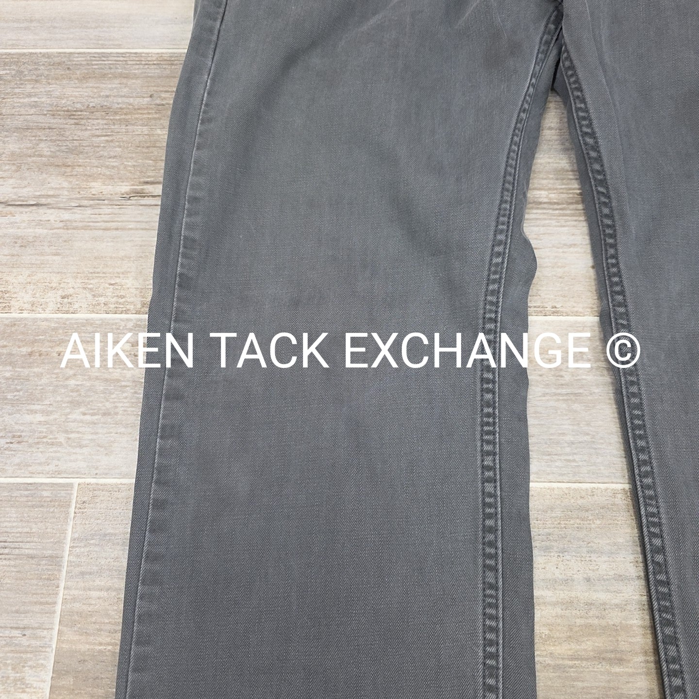 Levi Strauss Grey Denim Jeans, Men's 31 x 30