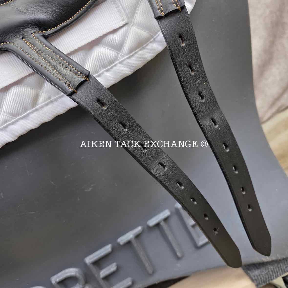 2015 GMD Germida Ratomka Piaffe Monoflap Dressage Saddle, 16.5" Seat, Wide Tree, Foam Panels