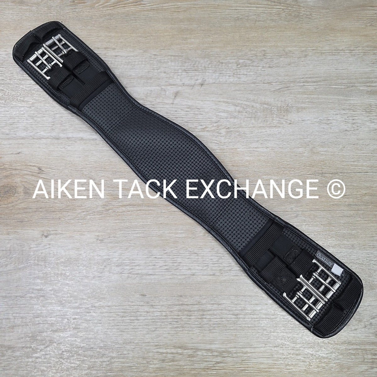 Ovation Airform Chafeless Dressage Girth, Black, 24"