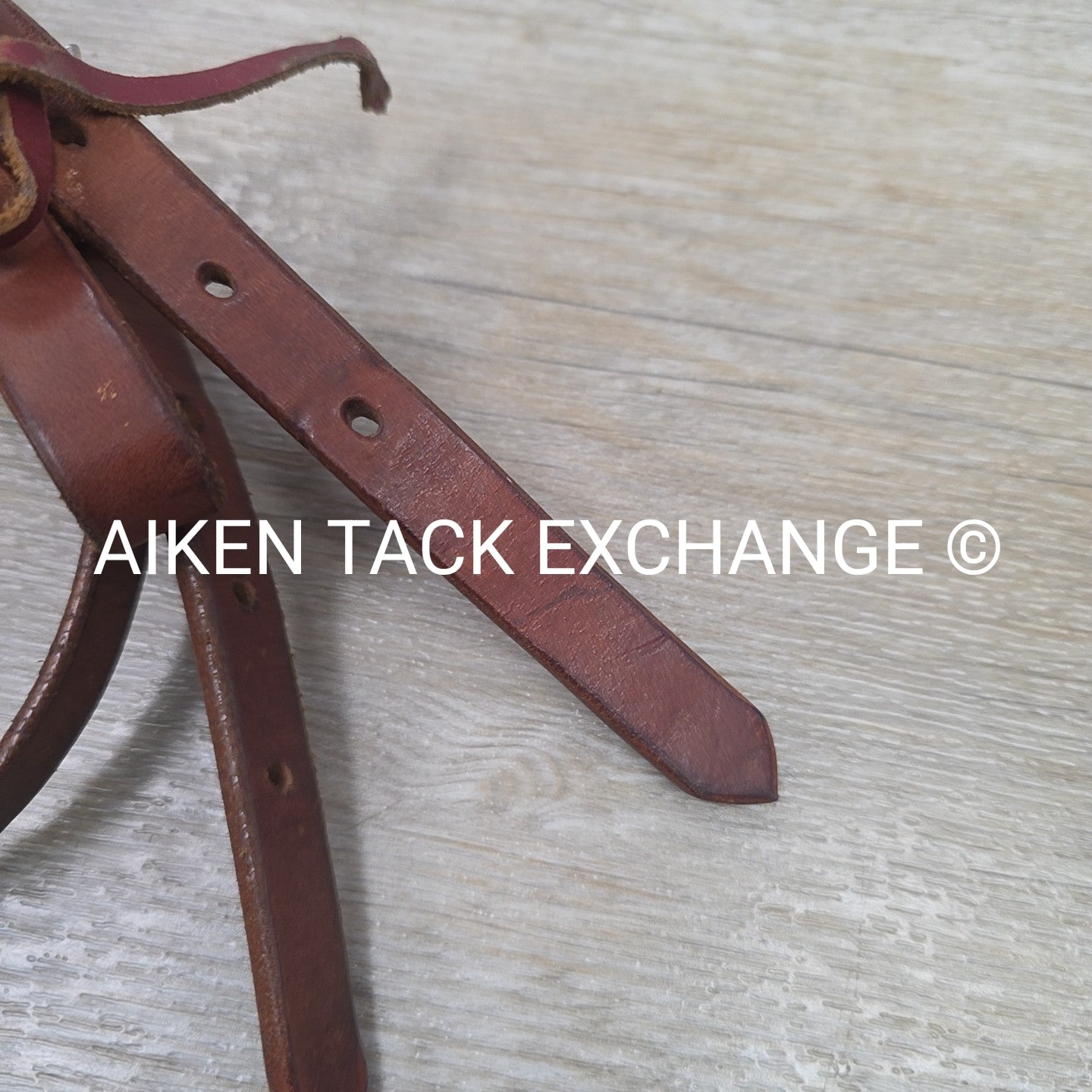 Western Browband Headstall, No Reins, Brown, Size Full
