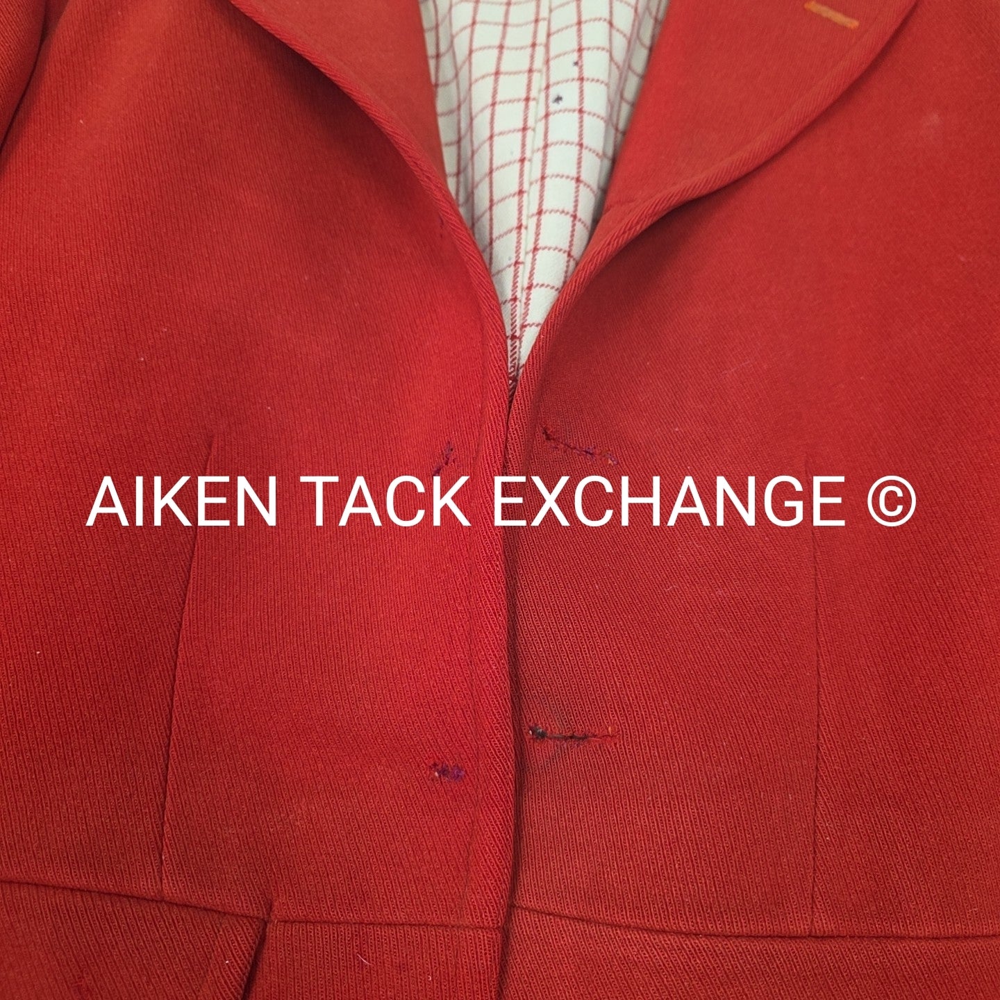 Mid Weight Scarlet Hunt Coat, Size 38