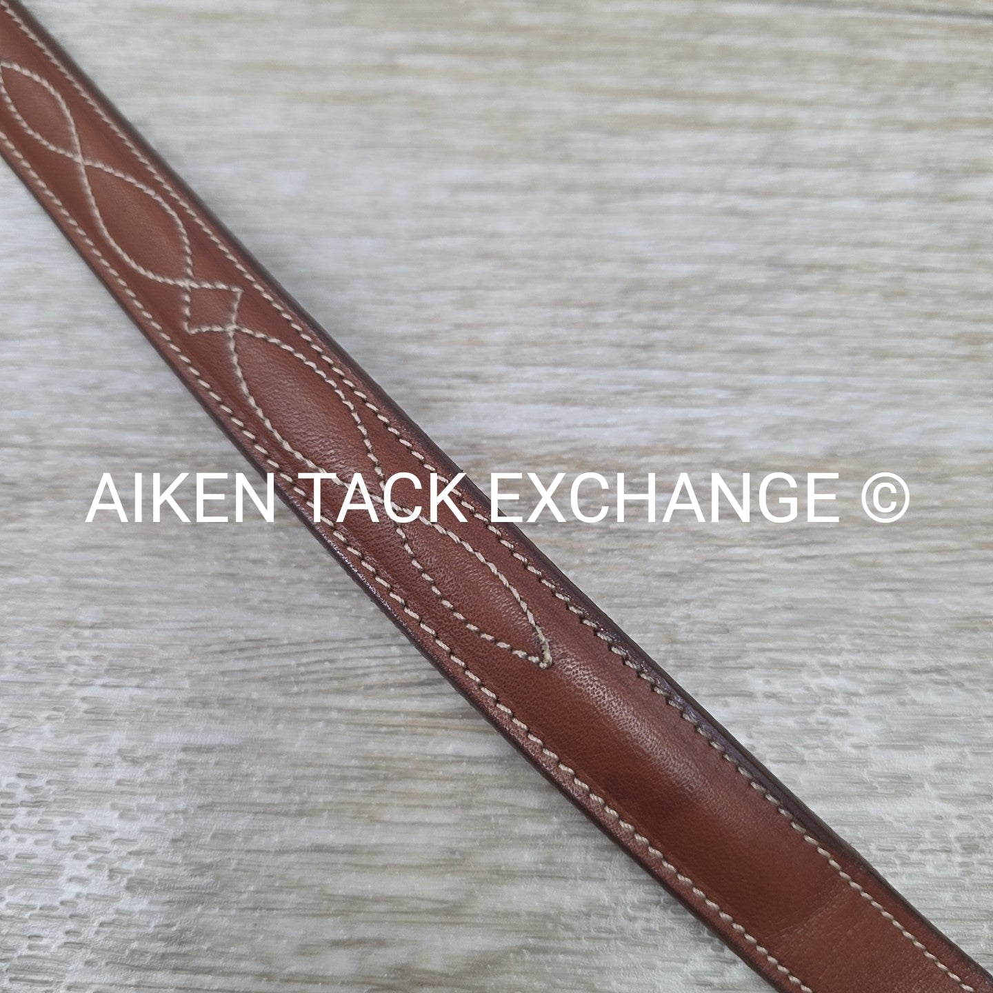 Tory Leather Fancy Stitched Belt, 26