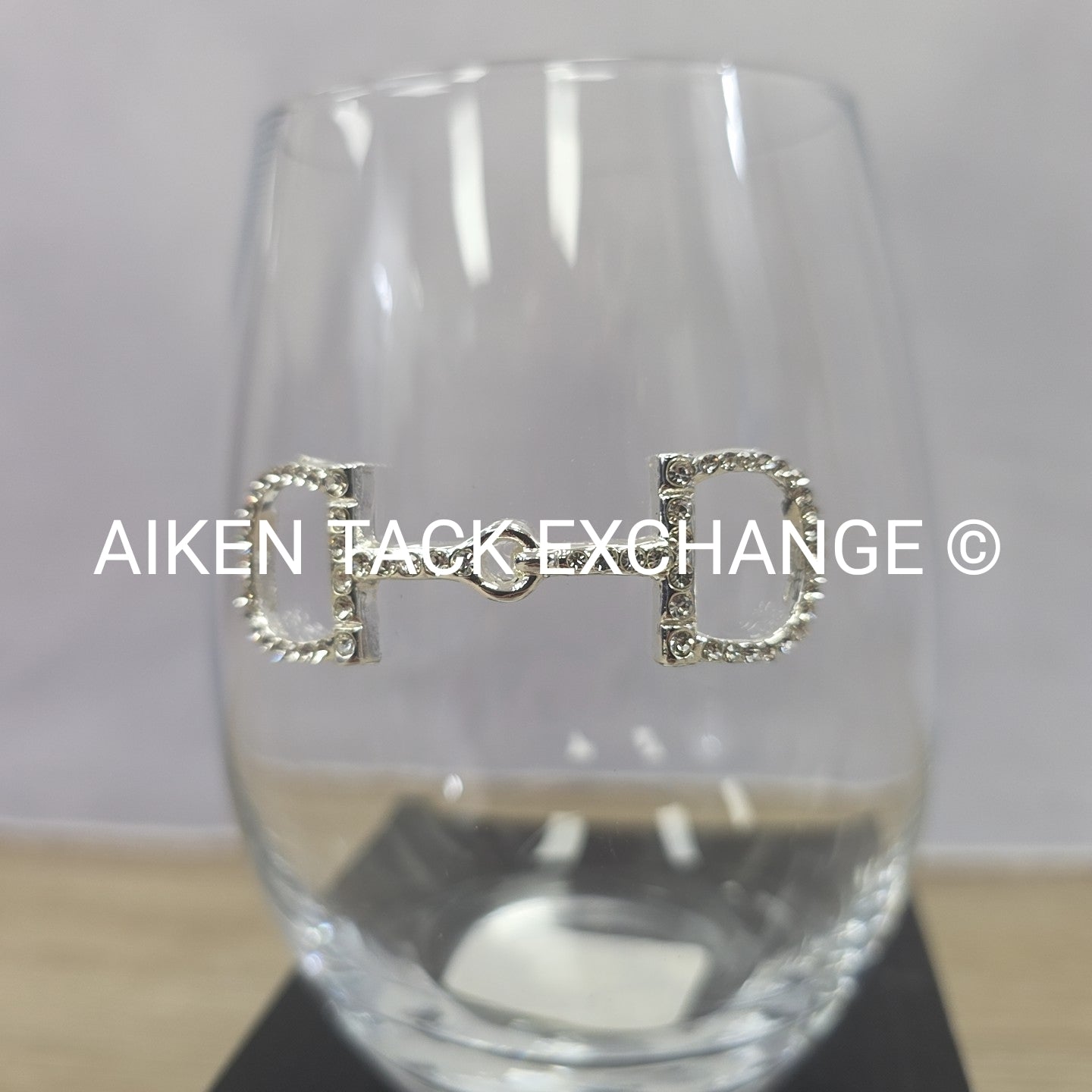 The Queen's Jewel's Snaffle Bit Stemless Glass