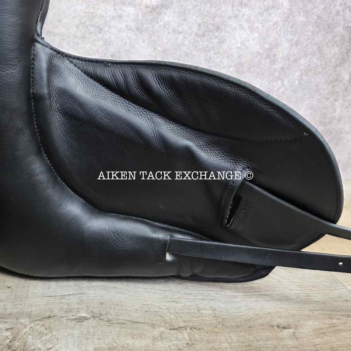 2013 Custom Saddlery Icon Coda Dressage Saddle, 17.5" Seat, Adjustable Tree, Wool Flocked Panels