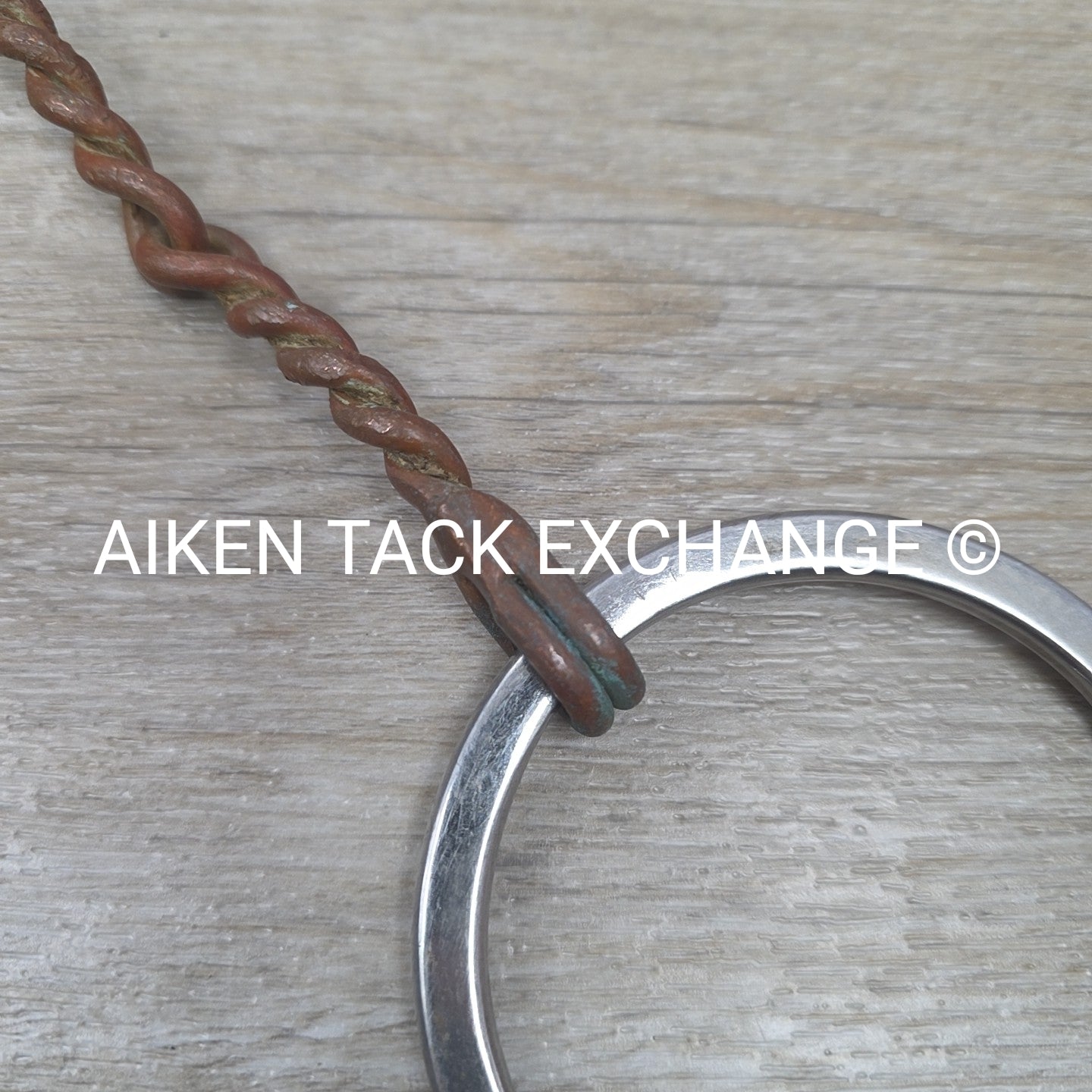 Single Joint Copper Twisted Wire Flat Loose Ring Bit 5"