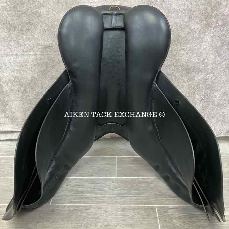 2003 Frank Baines Balance Zenith GPJ Saddle, 18" Seat, Extra Wide Hoop Tree, Wool Flocked Panels