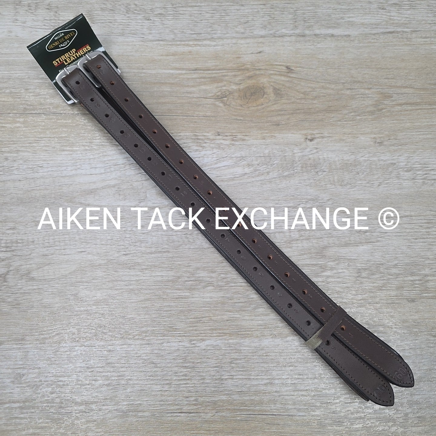 HDR Nylon Lined Stirrup Leathers, Havana, 60"
