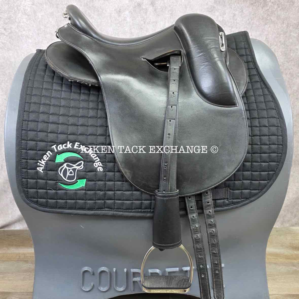 Timberline Evolution Dressage Endurance Saddle, 16" Seat, Auto-Adjusting Flex Panels