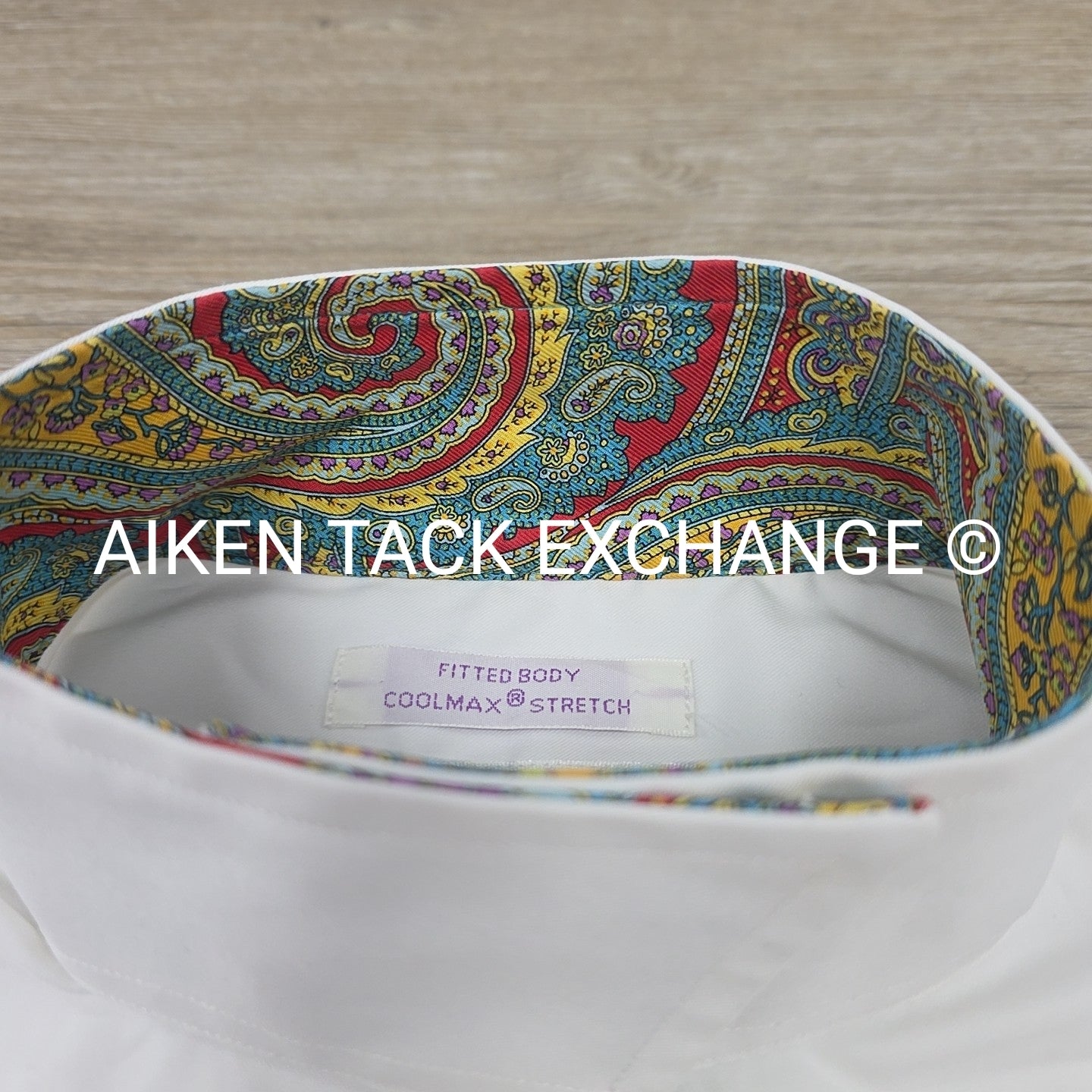 Essex Classics Long Sleeve Show Shirt, Size Medium