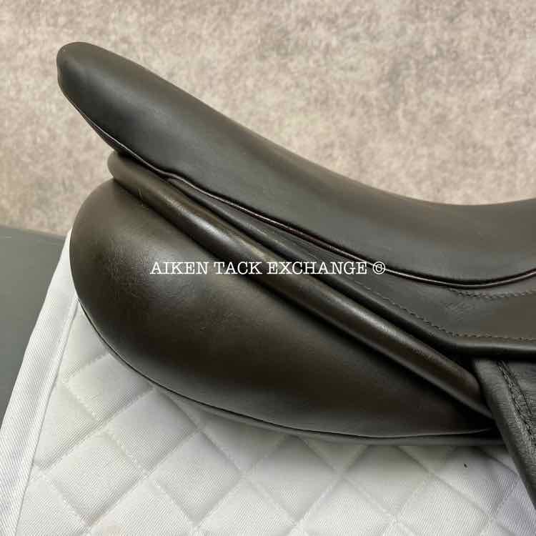 2016 Ideal Impala Professional Monoflap Jump Saddle, 18" Seat, Wide Tree, Wool Flocked Panels