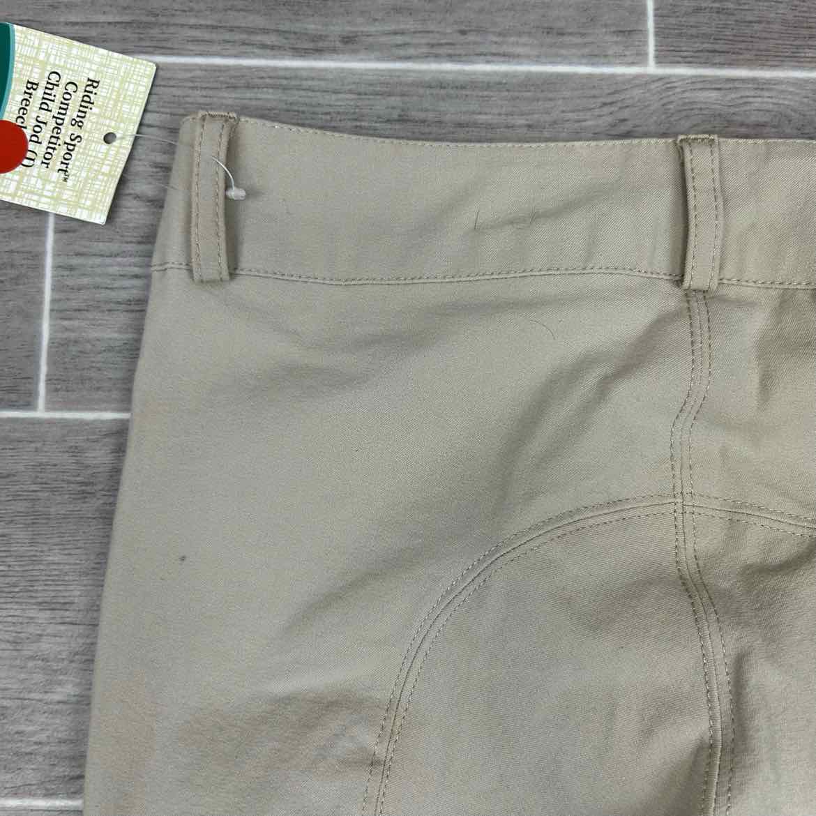 Dover Saddlery Riding Sport Competitor Knee Patch Jods, Size 12