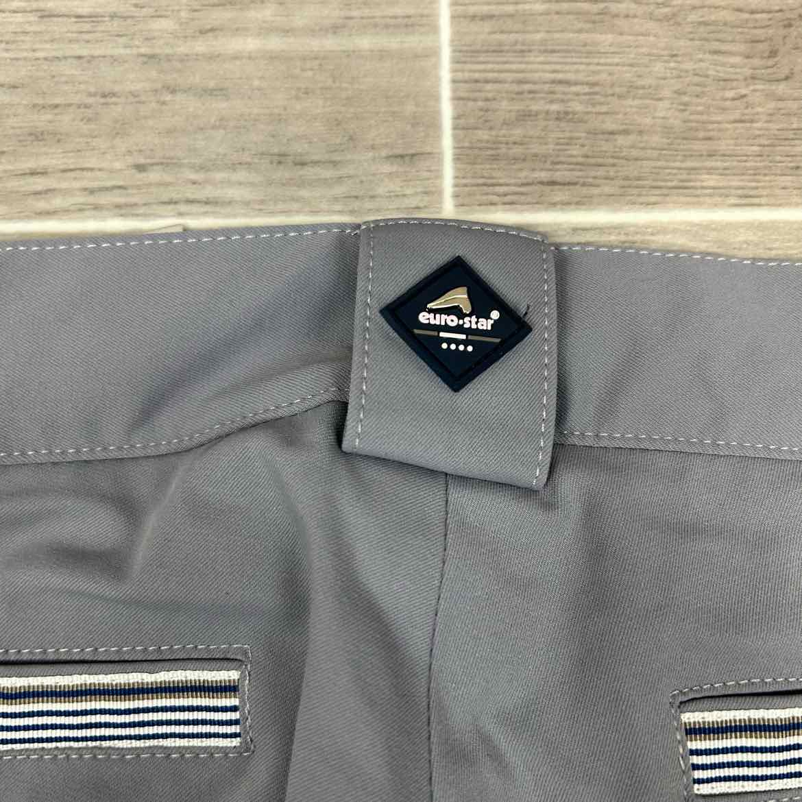 Euro Star Silicone Grip Full Seat Breeches, Size 32